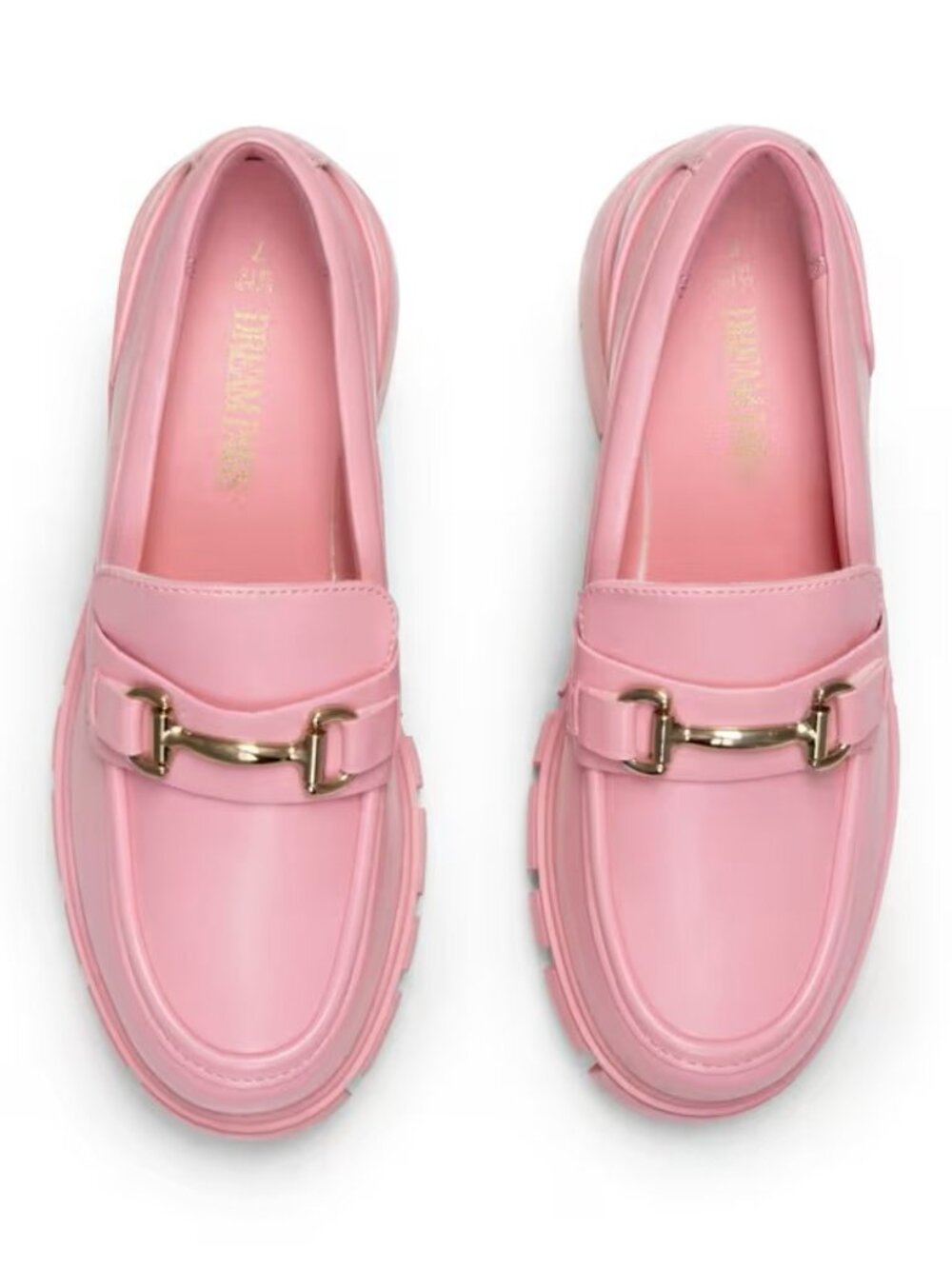 DREAM PAIRS CHUNCY LOAFER WOMEN'S SHOES COLOR PINK SIZE US 6.5 - Picture 2 of 4
